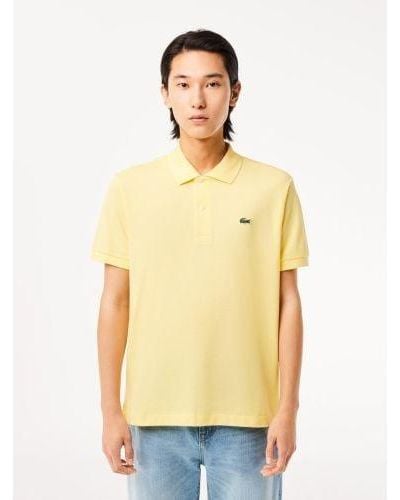 Lacoste L1212 Polo Shirt - Yellow
