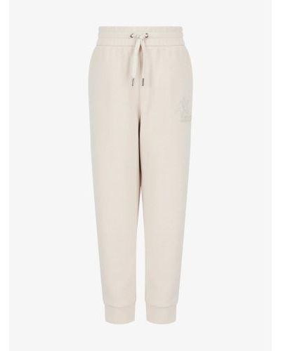 Armani Exchange Aura Branded Trousers - Natural
