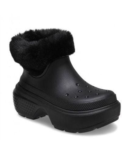 Crocs™ Stomp Lined Boot - Black