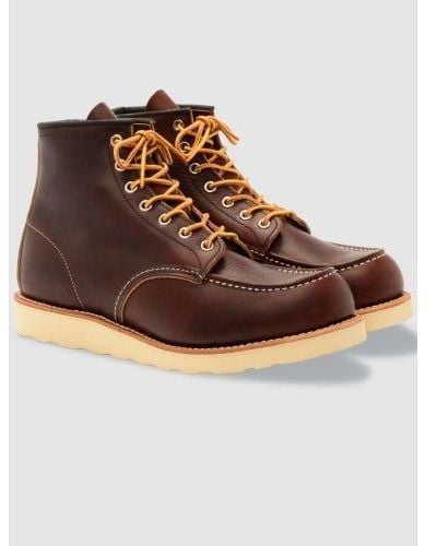 Red Wing Wing Briar Oil Moc Toe Boot - Brown