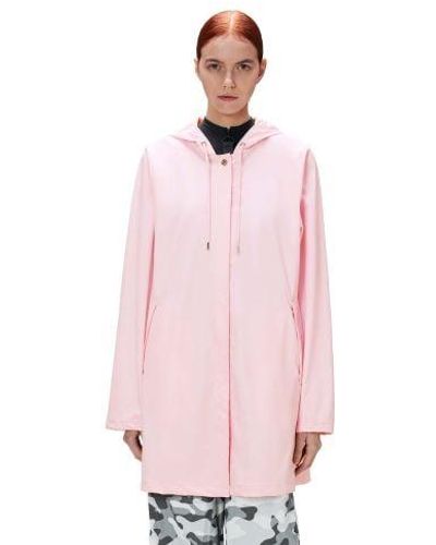 Rains Candy A-Line Jacket - Pink