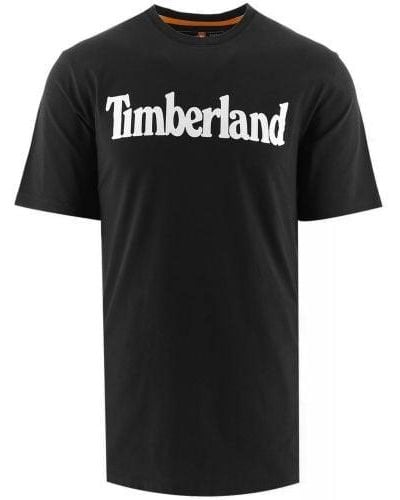 Timberland Kennebec River Logo T-Shirt - Black