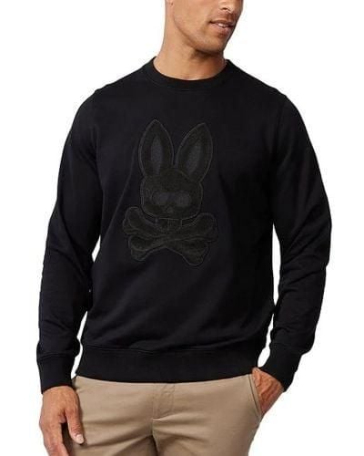 Psycho Bunny Wayne Sweatshirt - Black
