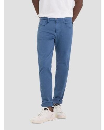 Replay Slate Anbass Jeans - Blue