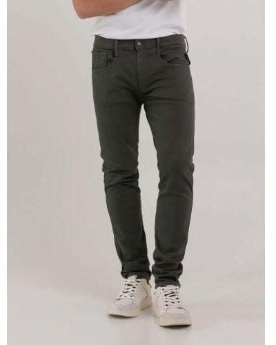 Replay Military Anbass Jean - Grey