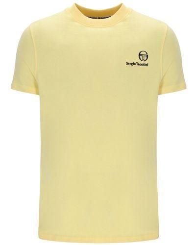 Sergio Tacchini Golden Haze Felton T-Shirt - Yellow