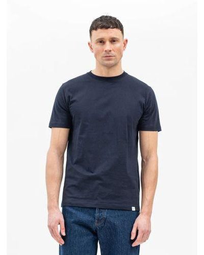 Norse Projects Dark Niels Standard T-Shirt - Blue