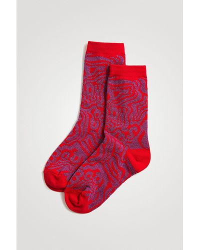Desigual Socks - Red