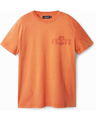 Desigual Short-sleeve T-shirt - Orange