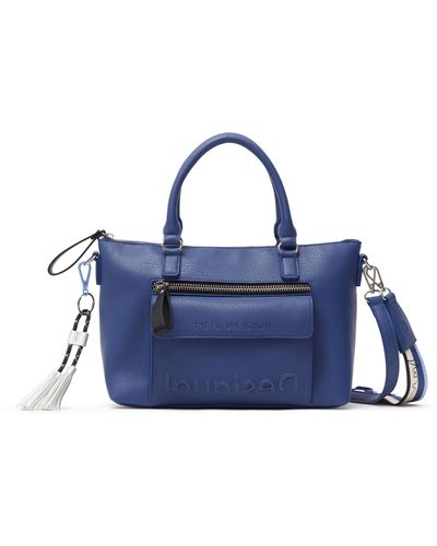 Desigual Shoulder Bag Pocket - Blue