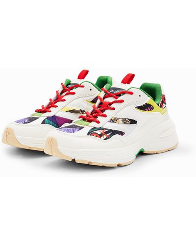 Desigual M. Christian Lacroix Running Sneakers - Multicolor