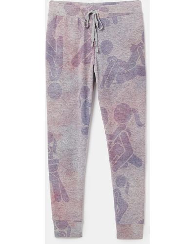 Desigual Kamasutra Pyjama Bottoms - Purple