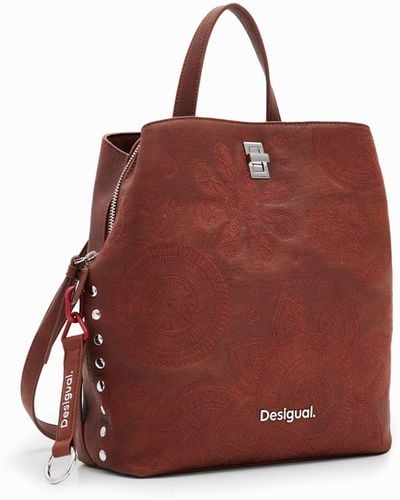 Desigual S Embroidered Backpack