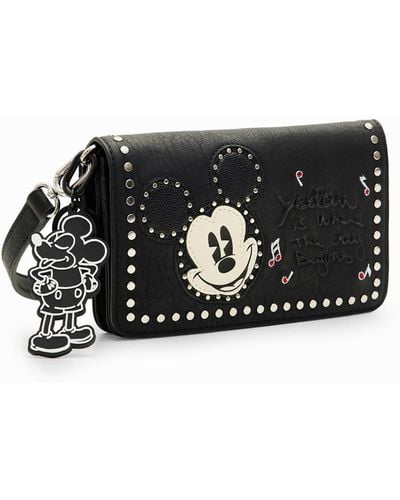 Desigual Mickey Mouse Mini Bag - Black