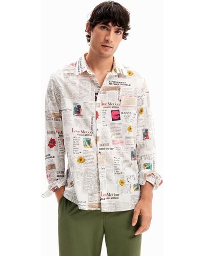 Desigual Shirts for Men | Online Sale up to 74% off | Lyst