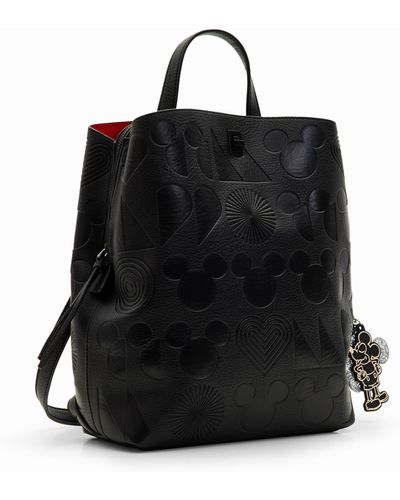 Desigual M Mickey Mouse Backpack - Black