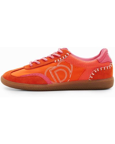 Red Desigual Trainers for Women | Lyst UK