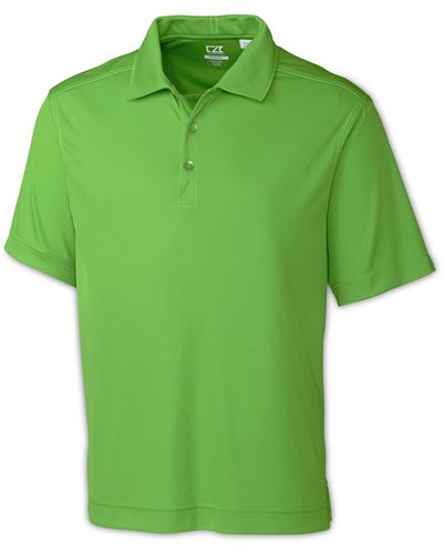 Cutter & Buck Big & Tall Cutter & Buck Drytec Northgate Polo Shirt - Green