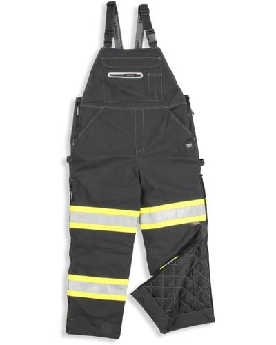 Tough Duck Big & Tall Safety Overalls - Black