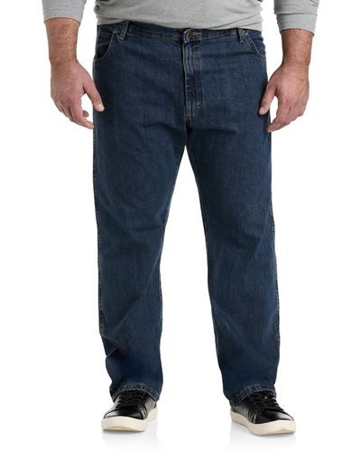 Wrangler Big & Tall Relaxed-fit Straight Jeans - Blue