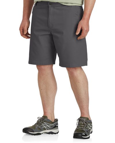 Carhartt Big & Tall Rugged Flex Relaxed-fit Canvas Cargo Shorts - Gray