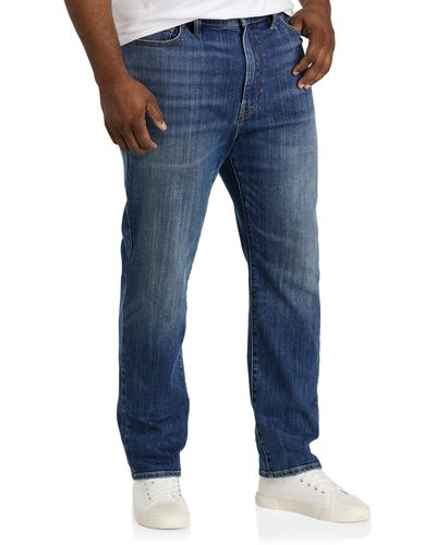 Lucky Brand Big & Tall Spica Relaxed Tapered-fit Jeans - Blue