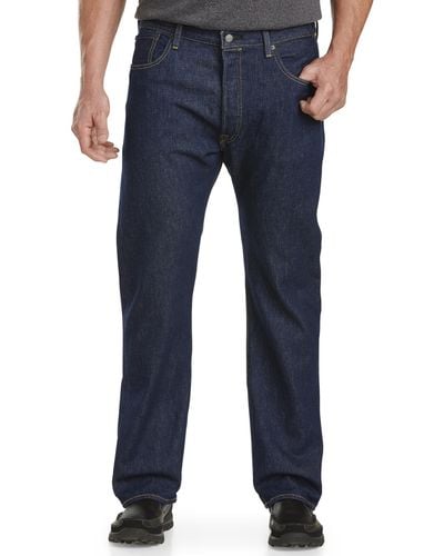 Levi's Big & Tall 501 Original-fit Jeans - Blue
