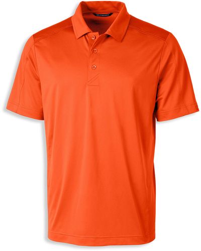 Cutter & Buck Big & Tall Cutter& Buck Cb Dry Tech Prospect Polo Shirt - Orange
