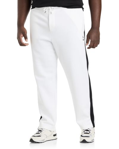 Polo Ralph Lauren Big & Tall Double-knit Tech Track Pants - White