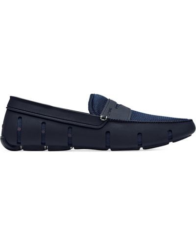 Swims Big & Tall Penny Loafers - Blue