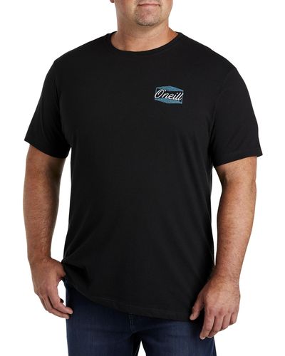 O'neill Sportswear Big & Tall Spare Parts Graphic Tee - Black