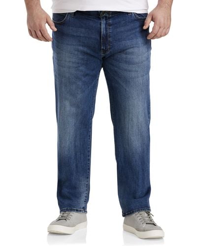 Lee Jeans Big & Tall Extreme Motion Relaxed-fit Stretch Jeans - Blue