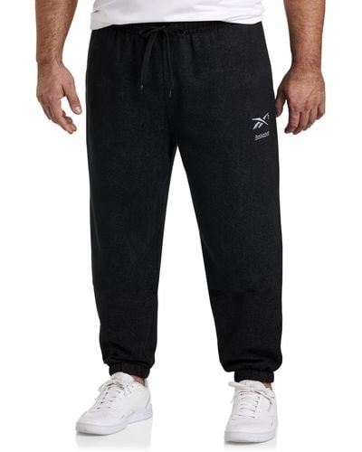 Reebok Big & Tall Basketball Sweatpants - Black