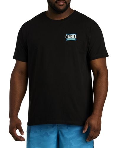 O'neill Sportswear Big & Tall Headquarters Graphic T-shirt - Black