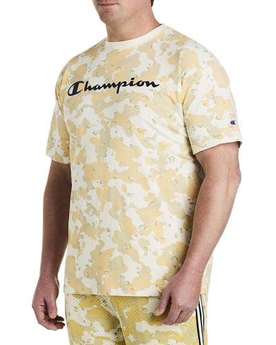 Champion Big & Tall Camo Logo T-shirt - Natural