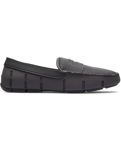 Swims Big & Tall Penny Loafers - Black