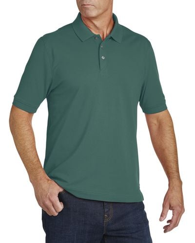 Cutter & Buck Big & Tall Cutter & Buck Cb Drytec Advantage Polo Shirt - Green
