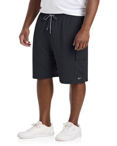Black Reebok Shorts for Men | Lyst
