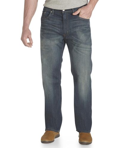 Levi's Big & Tall 559 Relaxed Straight Fit Stretch Jeans - Blue