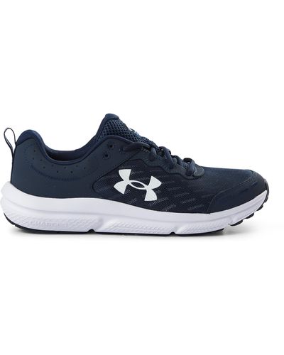 Under Armour Big & Tall Charged Assert 10 Running Shoes - Blue