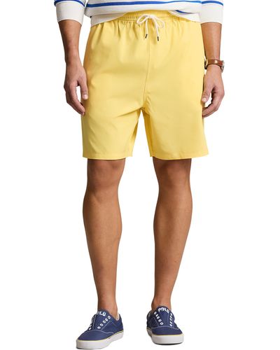 Polo Ralph Lauren Big & Tall Traveler Swim Trunks - Yellow