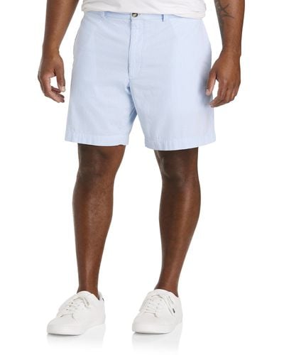Vineyard Vines Big & Tall Seersucker Breaker Shorts - White
