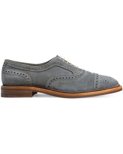Allen Edmonds Big & Tall Strandmok Cap-toe Oxford Shoes - Gray