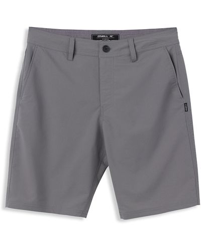 O'neill Sportswear Big & Tall Stockton Hybrid Shorts - Gray