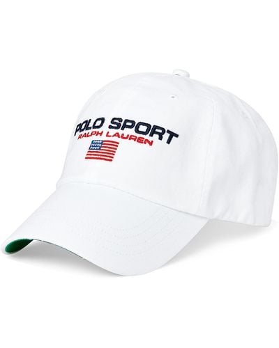 Polo Ralph Lauren Big & Tall Polo Sport Baseball Cap - White