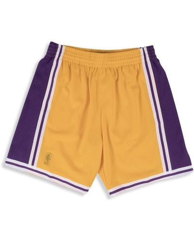 Mitchell & Ness Big & Tall Mitchell & Ness Nba Swingman Shorts - Multicolor