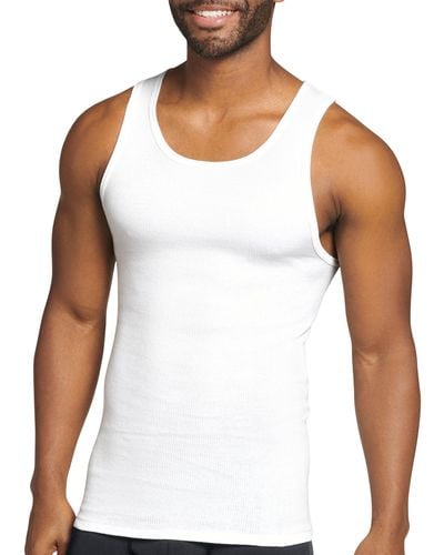 Jockey Big & Tall 3-pk Classic Cotton Athletic T-shirts - White