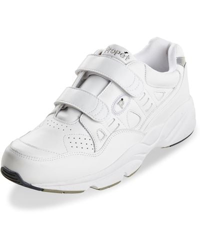 Propet Big & Tall Propet Stability Walking Shoes - White