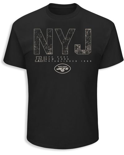 Nfl Big & Tall Team Logo Graphic Tee in Black for Men