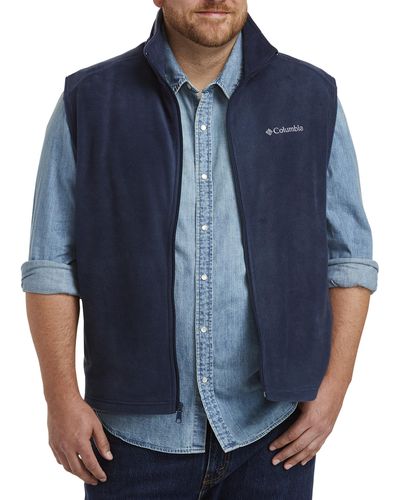 Columbia Size Steens Mountain Vest - Blue